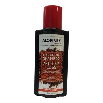 تصویر  شامپو کافئین تقویت کننده مو روزانه آلوپینکس 250 میل