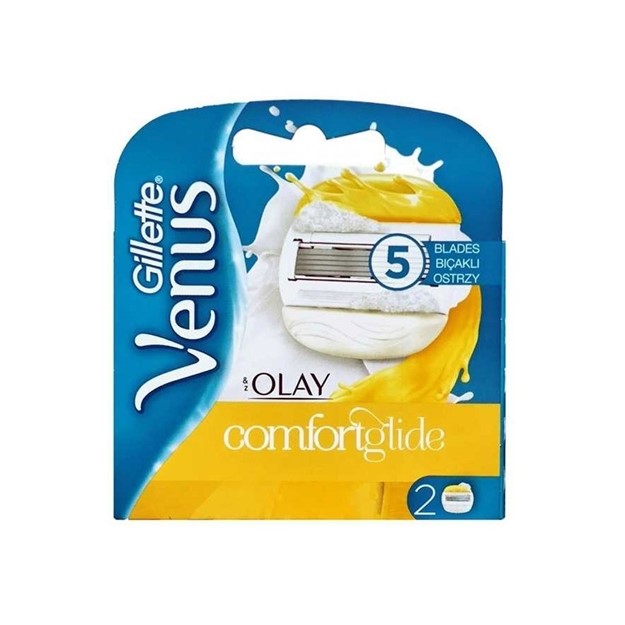 تصویر  یدک خودتراش 5 تیغه Olay ژیلت ونوس 2 عددی