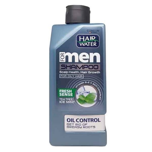 تصویر  شامپو ضدشوره و خنک کننده مناسب موهای چرب آقایان کامان 410 میل