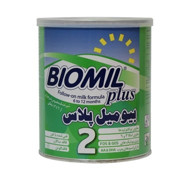 تصویر  شیر خشک مناسب شیرخواران 6 ماهگی به بعد بیومیل پلاس 2 فاسکا 400 گرم