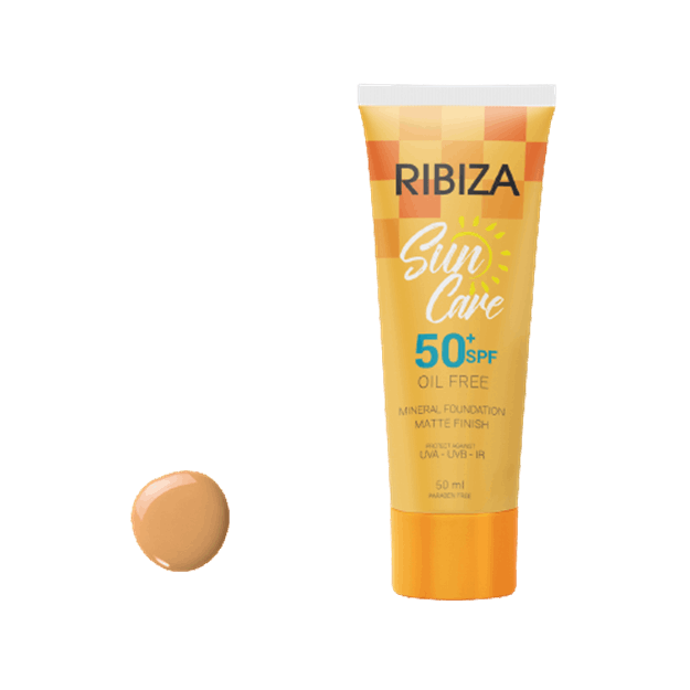 تصویر  ضد آفتاب فاقد چربی رنگی SPF50+ رنگ 04 ریبیزا 50 میل