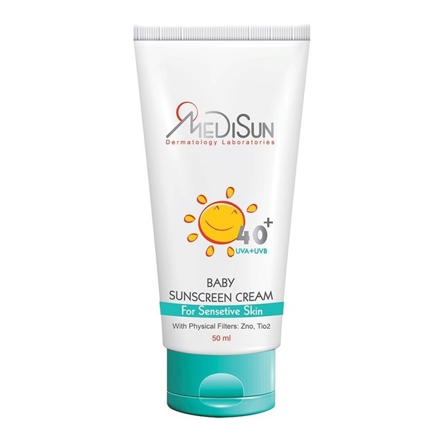 تصویر  کرم ضدآفتاب کودکان SPF40 مدیسان 50 میل