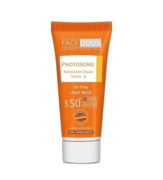 تصویر  کرم ضد آفتاب فتوزوم SPF50 رنگ بژ روشن فیس دوکس 40 میل