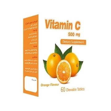 تصویر  قرص جویدنی ویتامین ث 500 سیمرغ دارو عطار 60 عددی