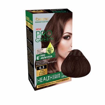 تصویر  کيت رنگ مو پرو گرين شماره 6.3 کلینیک کیندی