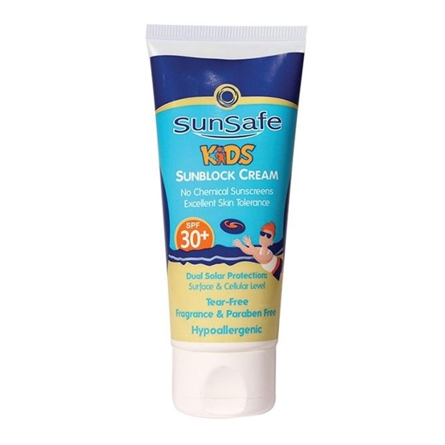 تصویر  کرم ضد آفتاب SPF30 کودکان سان سیف 50 میل