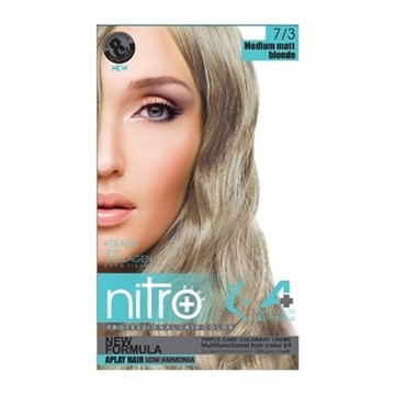 تصویر  کیت رنگ مو و ابرو شماره 7.3 نیترو پلاس