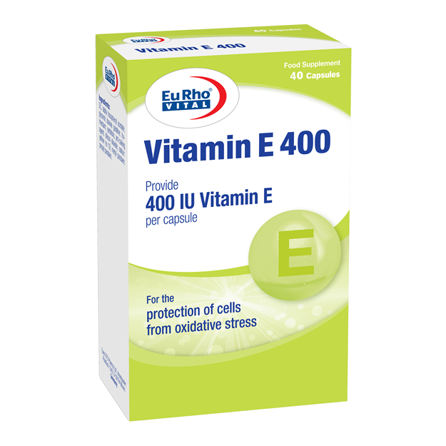 تصویر  کپسول ویتامین ای 400 واحد یوروویتال 40 عددی