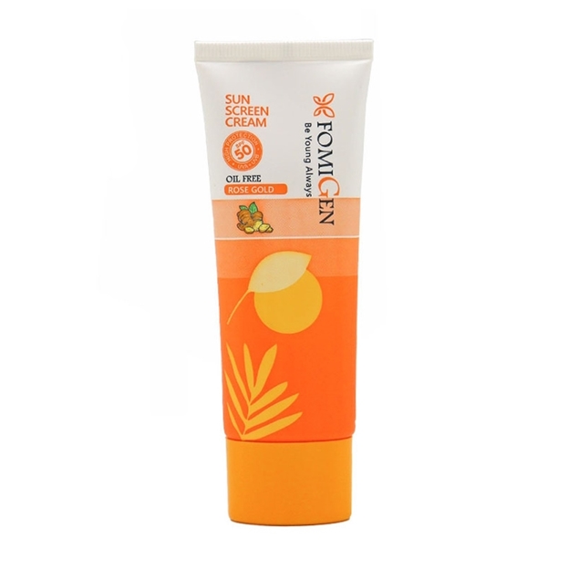 تصویر  کرم ضد آفتاب SPF50 رنگ رز گلد فومیژن 40 میل