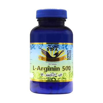 تصویر  قرص ال-آرژنین 500 میلی گرم سیمرغ دارو عطار 100 عددی