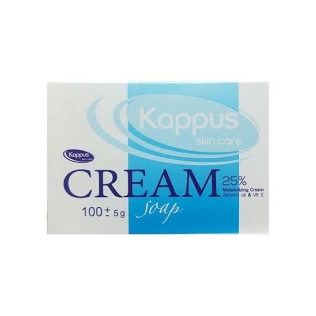 تصویر  صابون کرم دار 25% کاپوس 100 گرم