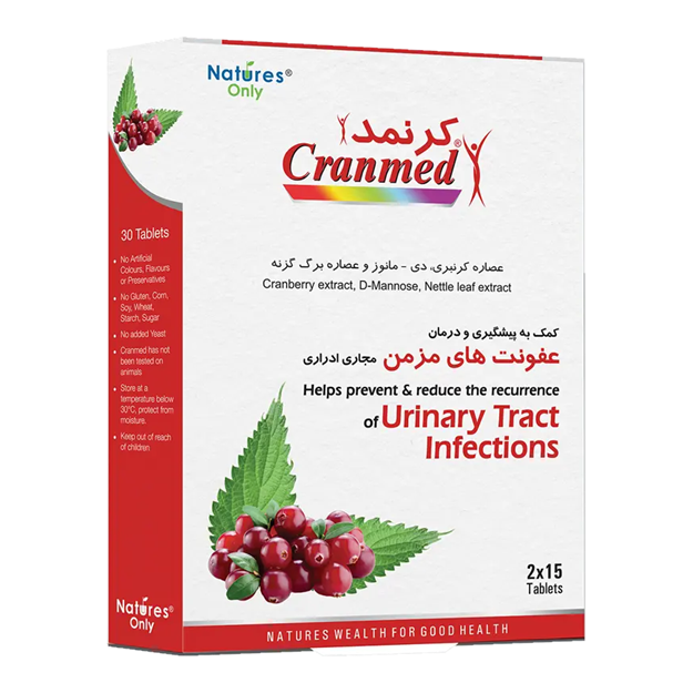 تصویر  قرص کرنمد نیچرز اونلی 30 عددی