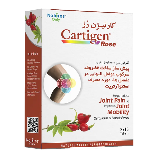 تصویر  قرص کارتیژن رز نیچرز اونلی 30 عددی