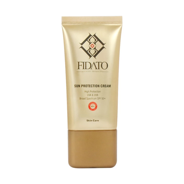 تصویر  کرم ضدآفتاب بی رنگ SPF50 فیداتو 50 میل