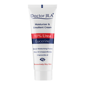 تصویر  کرم مرطوب کننده حاوی 10% اوره دکتر ژیلا 75 میل