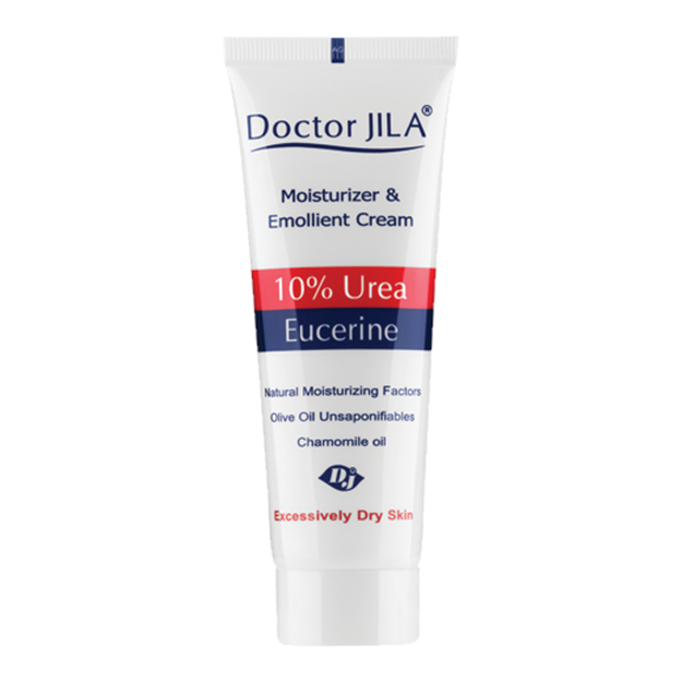 تصویر  کرم مرطوب کننده حاوی 10% اوره دکتر ژیلا 75 میل