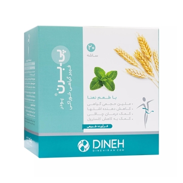 تصویر  ساشه گیاهی پی برن با طعم نعنا دینه 20 عددی