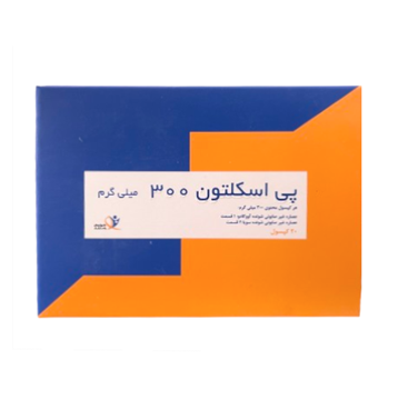 تصویر  کپسول پی اسکلتون 300 میلی گرم دارو پژوهان پاسارگاد 20 عددی