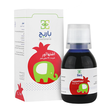 تصویر  شربت اشتهاآور کودک باریج اسانس 120 میل