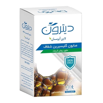 تصویر  صابون گلیسیرین شفاف دیترون 110 گرم