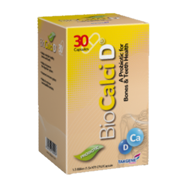 تصویر  کپسول بایو کلسی دی تک ژن فارما 30 عددی