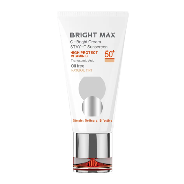 تصویر  کرم ضد آفتاب ث برایت SPF50 رنگی برایت مکس 50 میل