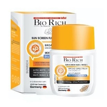 تصویر  فلویید ضد آفتاب پوست خشک و نرمال SPF50 رنگ بژ روشن بایوریچ 50 میل
