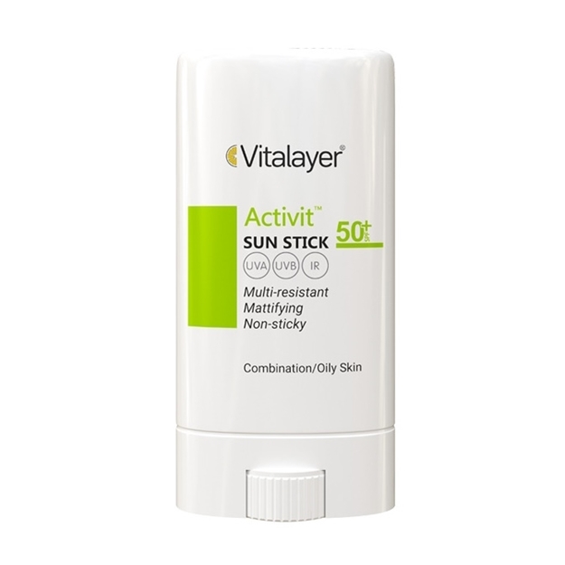 تصویر  ضد آفتاب استیکی SPF50 اکتی‌ ویت ویتالیر 15 گرم
