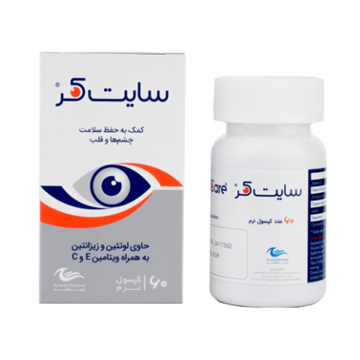 تصویر  کپسول سایت کر اروند فارمد 60 عددی