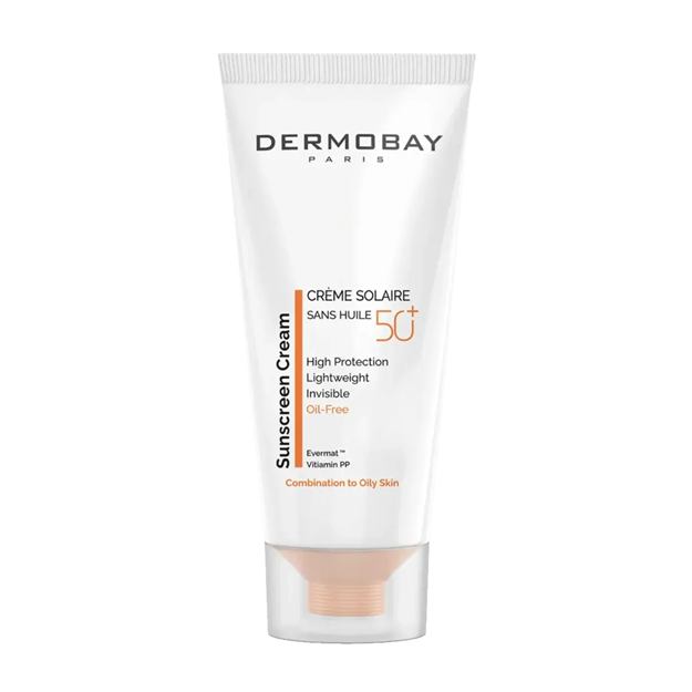 تصویر  ضد آفتاب فاقد چربی SPF50 بی رنگ درموبای 40 میل