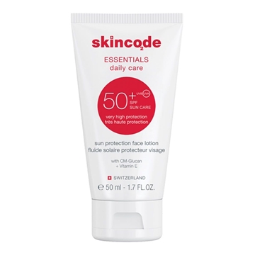 تصویر  لوسیون ضد آفتاب بی رنگ SPF50 اسکین کد 50 ميل