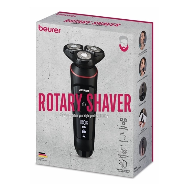 تصویر  ریش تراش صفر زن 360 درجه مدل MN8X بیورر