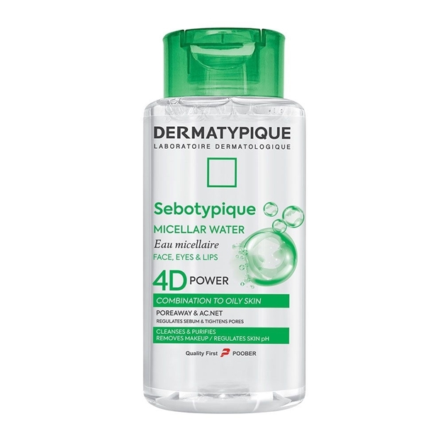 تصویر  محلول پاک کننده آرايش پوست مختلط تا چرب درماتیپیک 250 میل