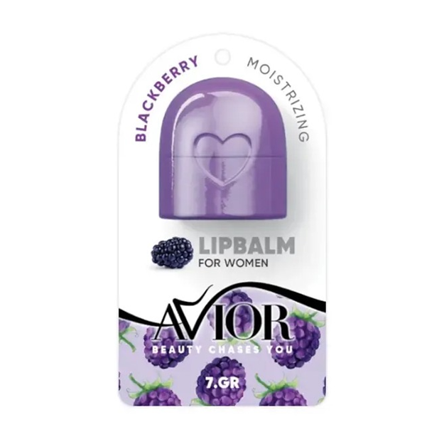 تصویر  بالم لب کرو رنگی شاه توت آویور 7 گرم