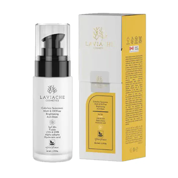 تصویر  کرم ضد آفتاب بی رنگ بر پایه آب SPF50 لاویاچه 60 میل