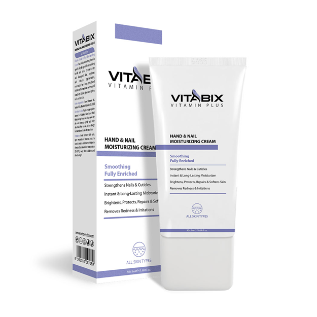تصویر  کرم مرطوب کننده دست و ناخن ویتابیکس 50 میل