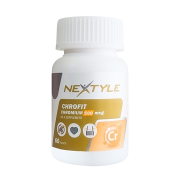 تصویر  قرص کروفیت کروم 500 نکستایل 60 عددی