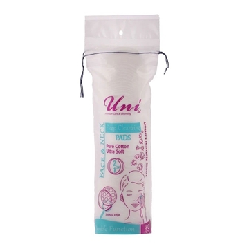تصویر  پد پاک کننده آرایش دوکاره یونی لد 80 عددی