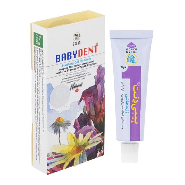 تصویر  ژل دهانی بیبی دنت توسن دارو 15 گرم