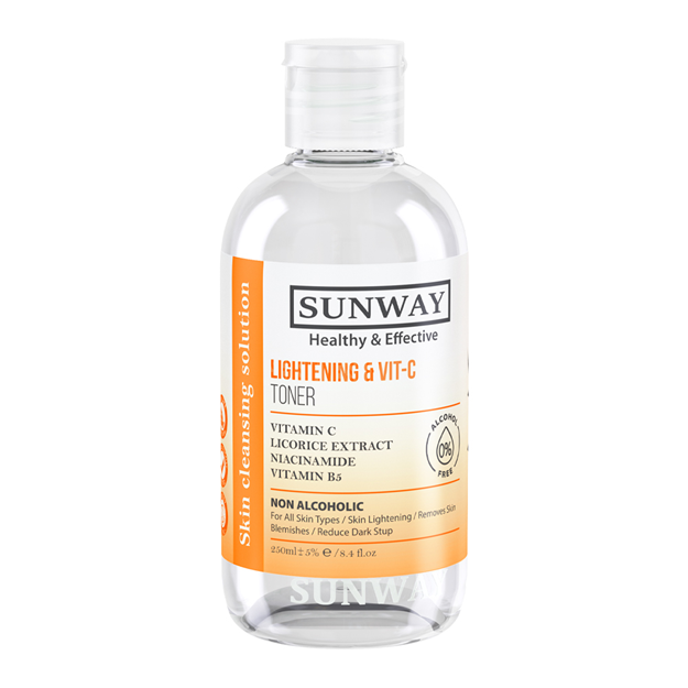 تصویر  تونر روشن کننده حاوی ویتامین C سان وی 250 میل