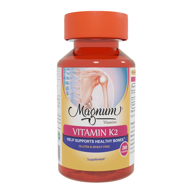 تصویر  کپسول ویتامین کا2 مگنوم ویتامینز 30 عددی