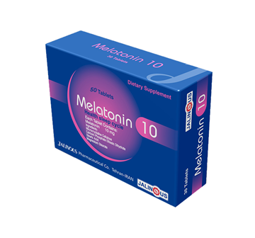 تصویر  قرص ملاتونین 10 جالینوس 50 عددی