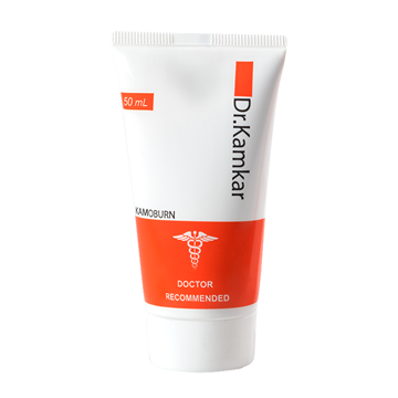 تصویر  کرم ترمیم کننده سوختگی کاموبرن دکتر کامکار 50 میل