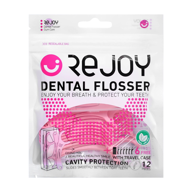 تصویر  نخ دندان کمانی ریجوی 12 عددی