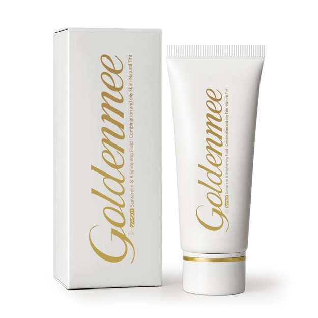 تصویر  فلویید ضدآفتاب و روشن کننده رنگی SPF50 پوست های مختلط و چرب گلدنمی 40 میل