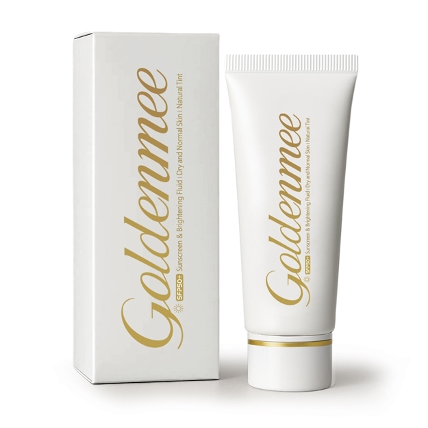 تصویر  فلویید ضدآفتاب و روشن کننده رنگی SPF50 پوست های خشک و نرمال گلدنمی 40 میل