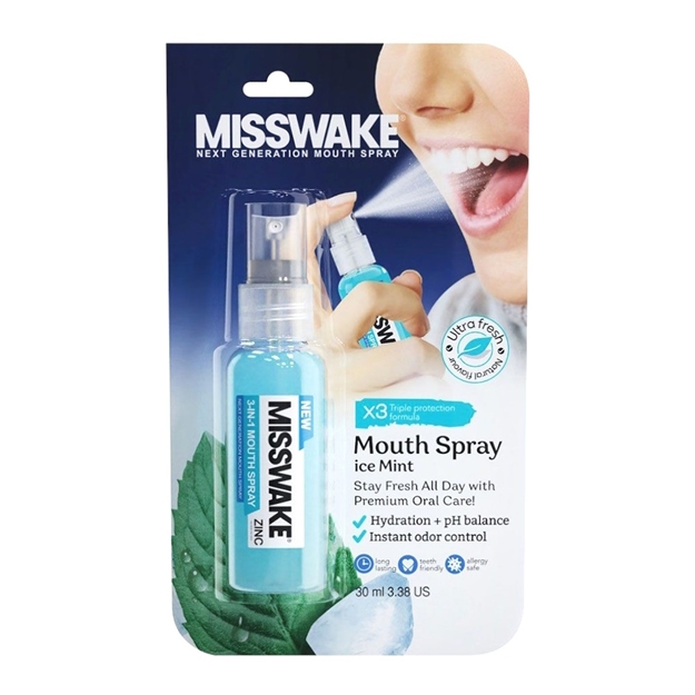 تصویر  اسپری خوشبو کننده دهان نعنای یخی میسویک 30 میل