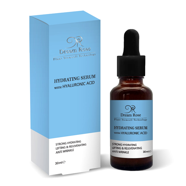 تصویر  سرم آبرسان پوست هیالورونیک اسید دریم رز 30 میل