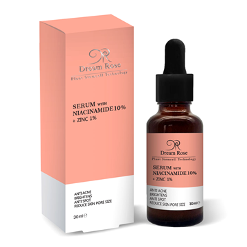 تصویر  سرم نیاسینامید %10 و زینک %1 دریم رز 30 میل