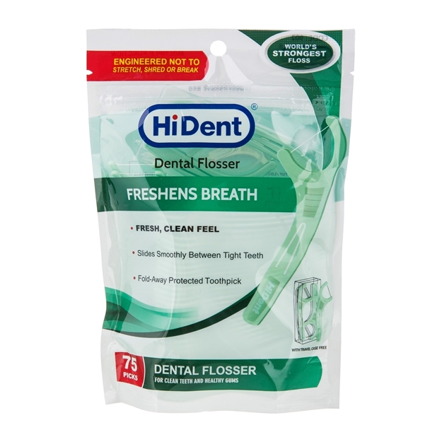 تصویر  نخ دندان کمانی هایدنت 75 عددی